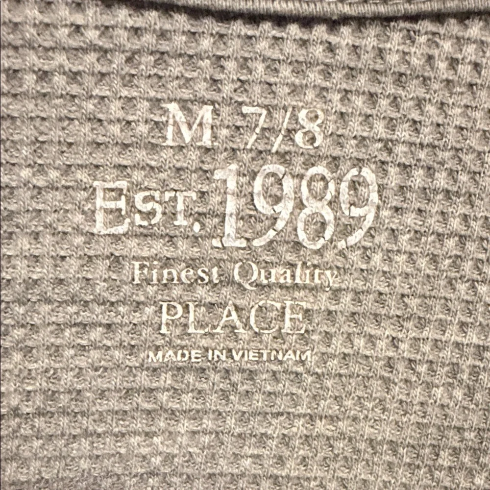 The Children's Place Gray and Blue Football Champs Tee
